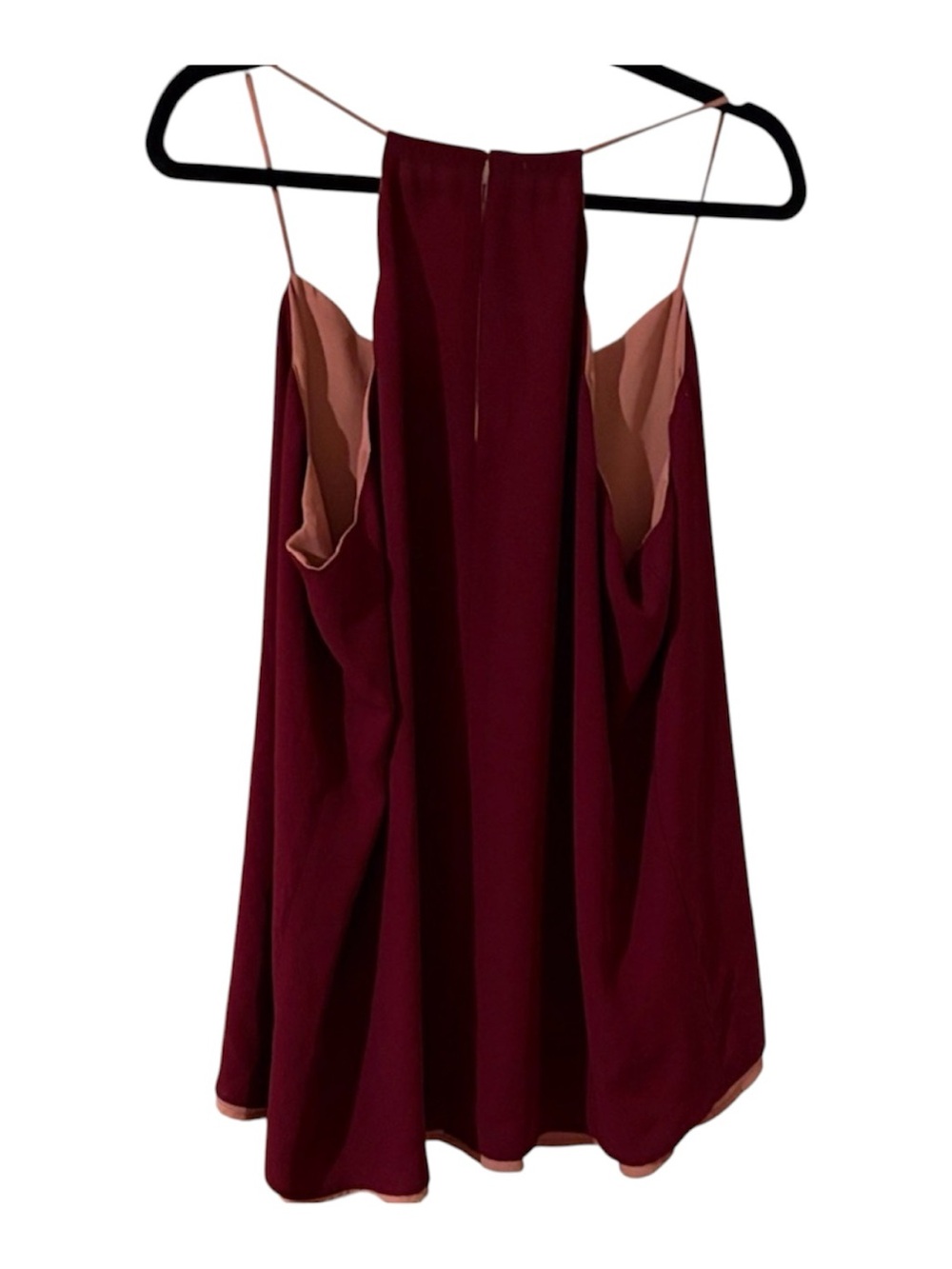 Elegant Burgundy and Pink Women's Top size XL NWOT. - Picture 2 of 2